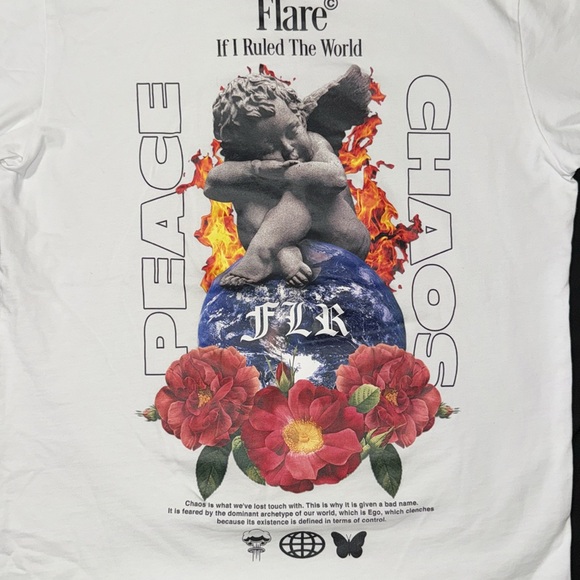 Flare TShirt “If i ruled the world” - Picture 2 of 5